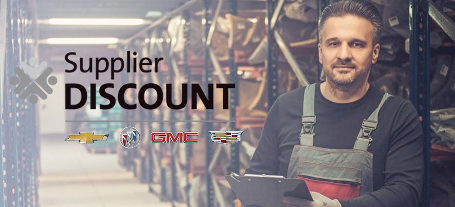 GM Supplier Discount Header