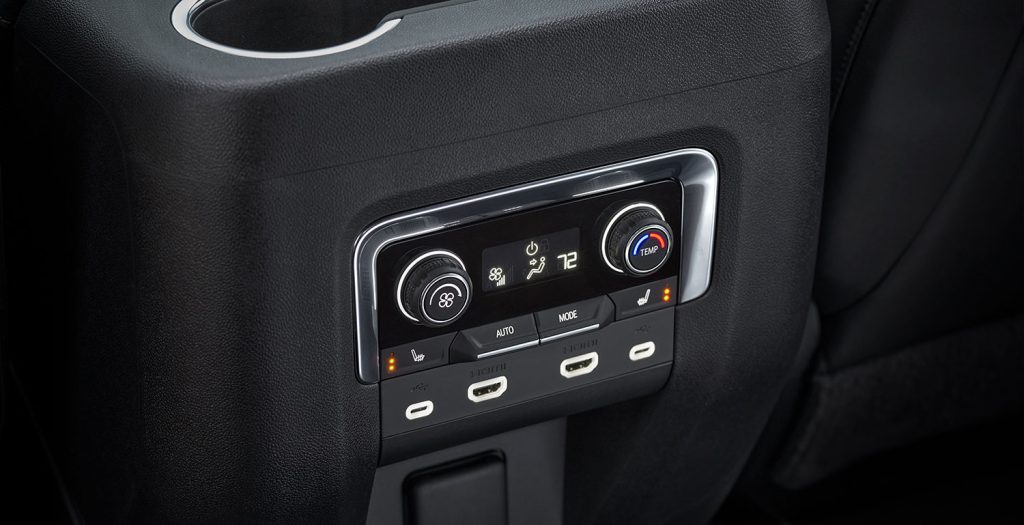 Tahoe rear heated seats