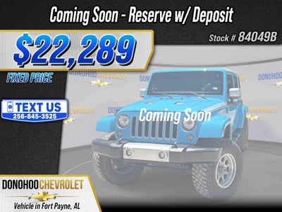 2017 Jeep Wrangler Unlimited Chief Edition