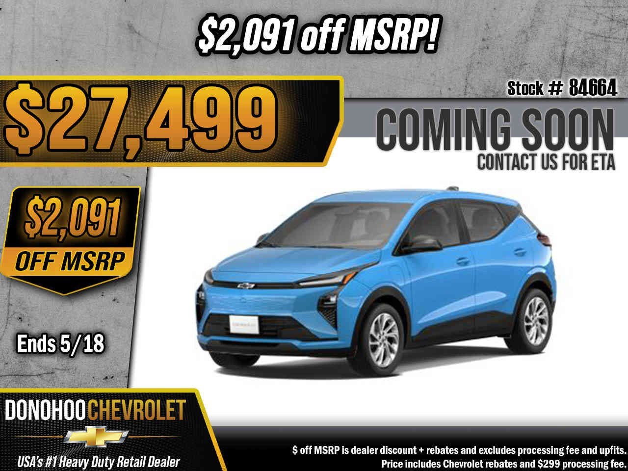 2027 Chevrolet Bolt LT