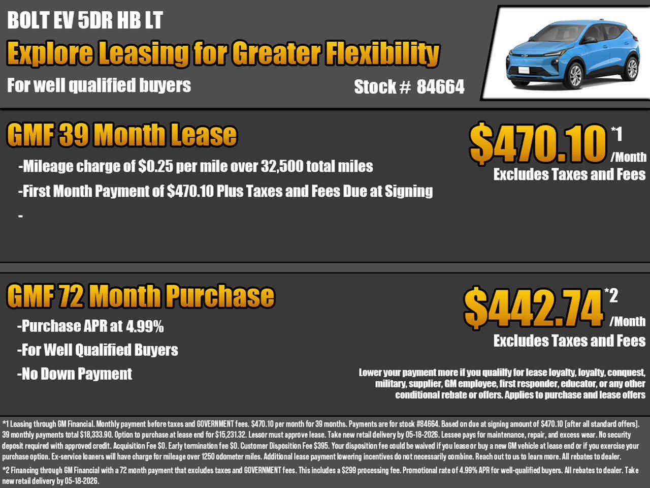 2027 Chevrolet Bolt LT