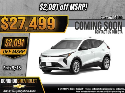 2027 Chevrolet Bolt LT