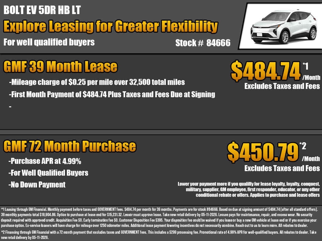 2027 Chevrolet Bolt LT