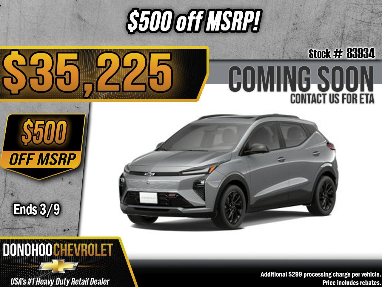 2027 Chevrolet Bolt RS