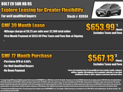 2027 Chevrolet Bolt RS