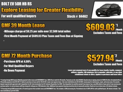 2027 Chevrolet Bolt RS