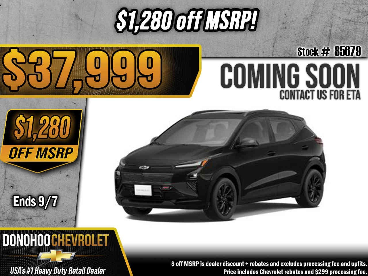 2027 Chevrolet Bolt RS