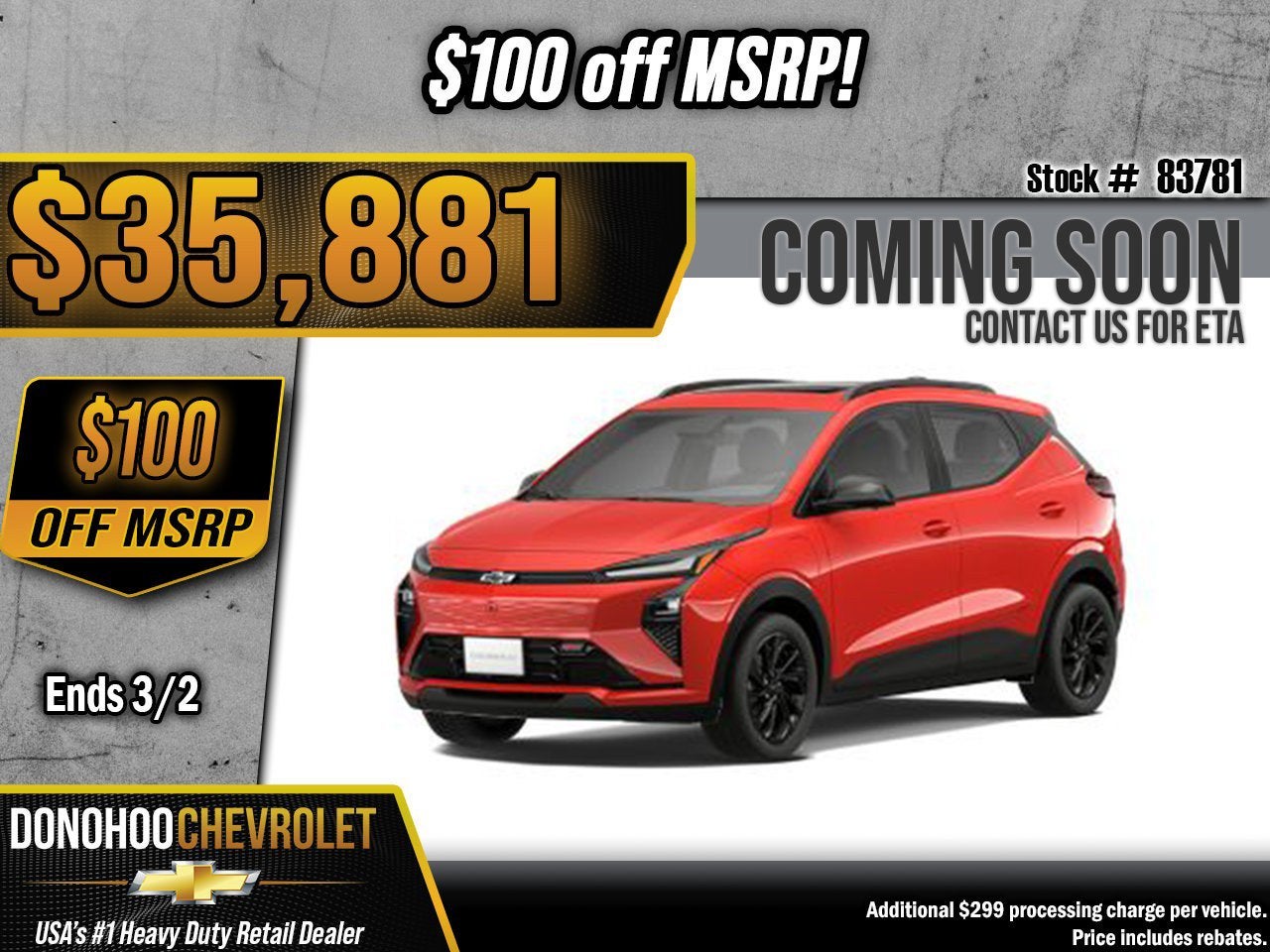 2027 Chevrolet Bolt RS