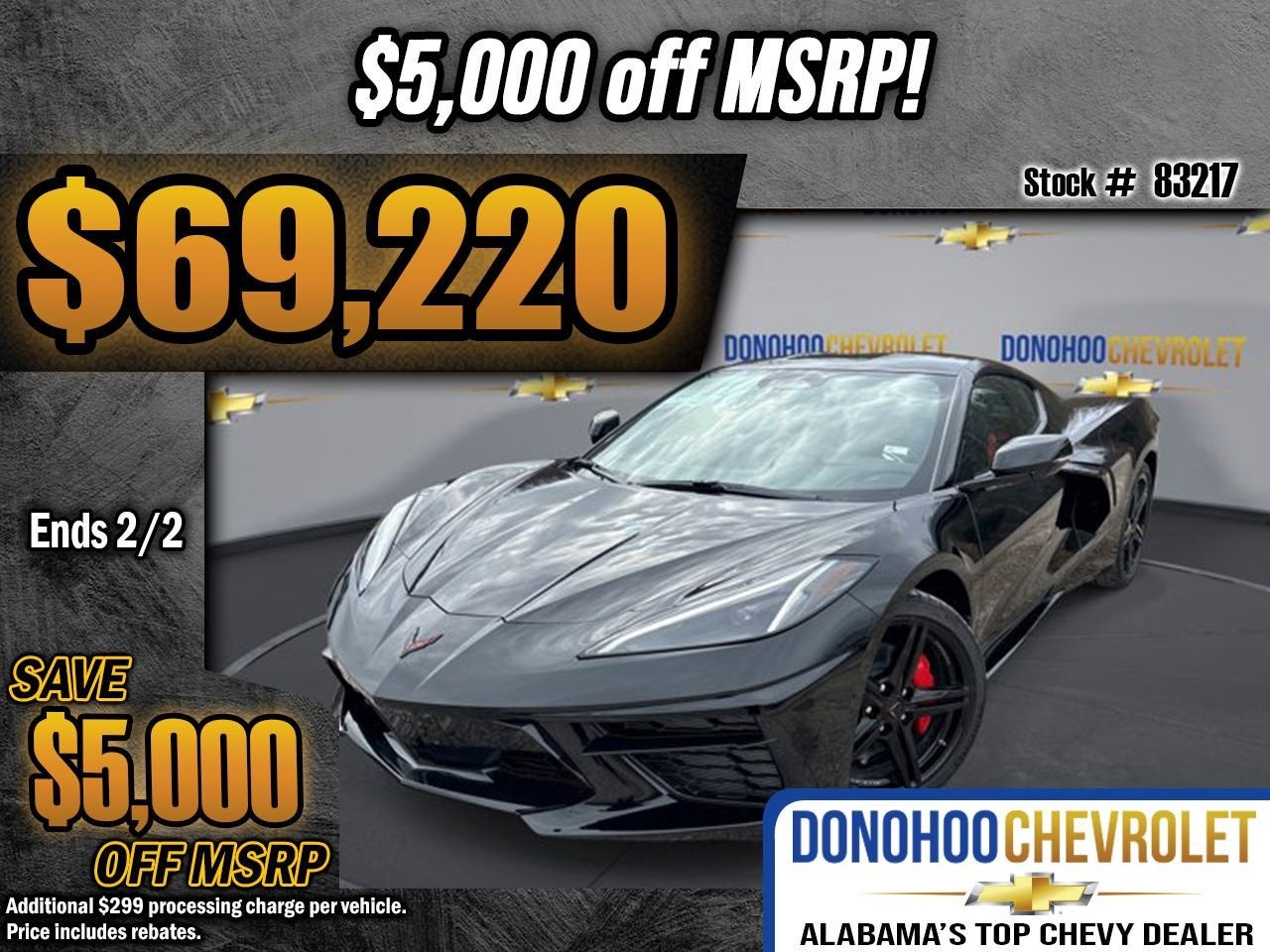 2026 Chevrolet Corvette Stingray 1LT