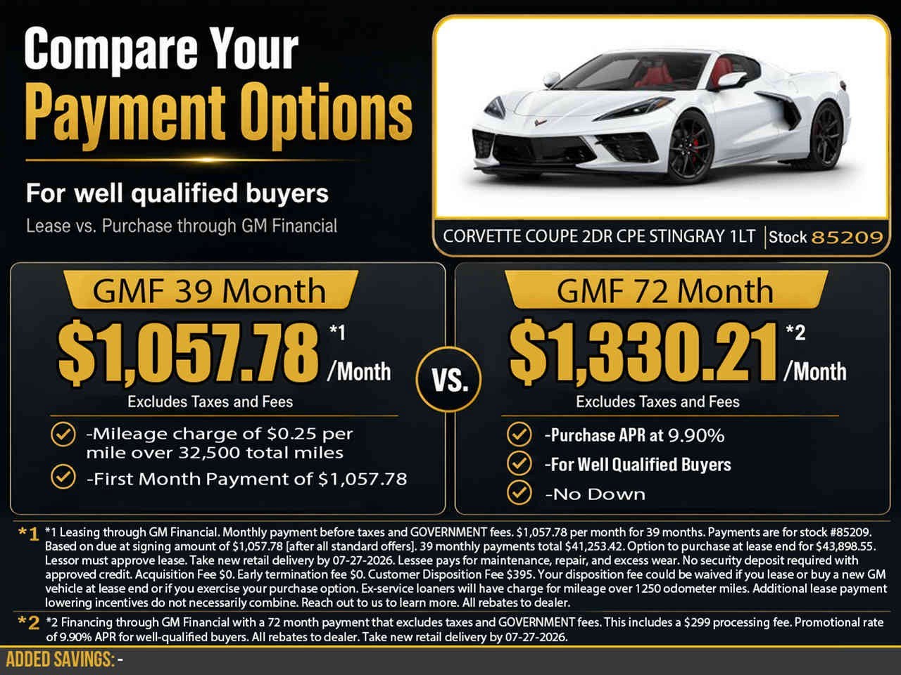 2027 Chevrolet Corvette Stingray 1LT