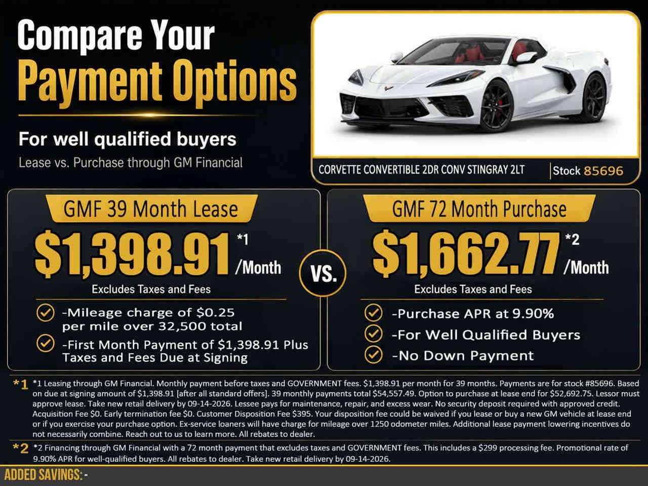 2027 Chevrolet Corvette Stingray 2LT