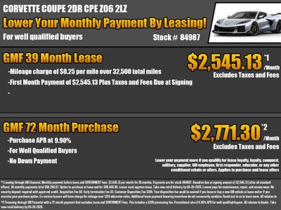 2027 Chevrolet Corvette Z06 2LZ