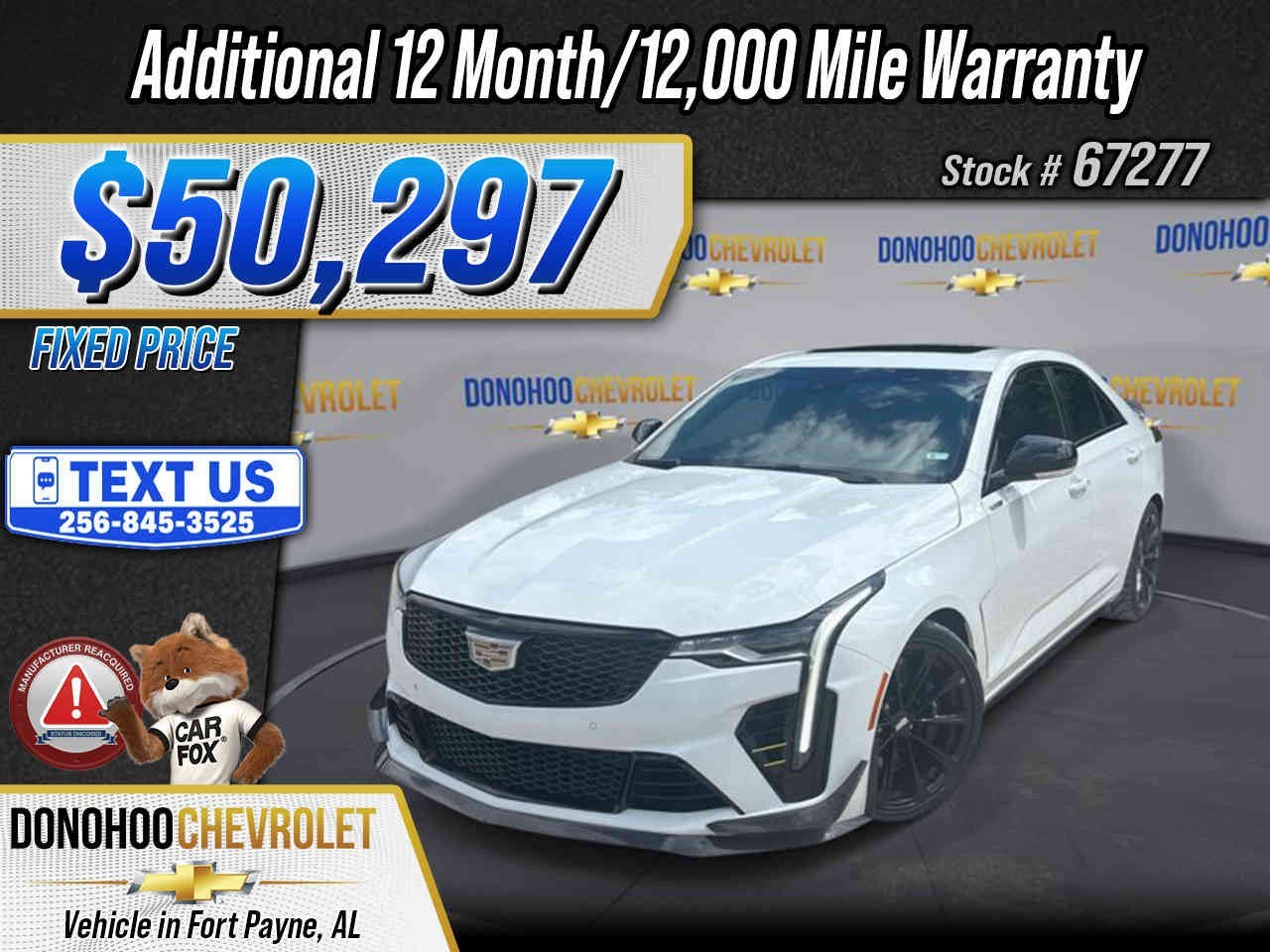 2022 Cadillac CT4-V V-Series Blackwing