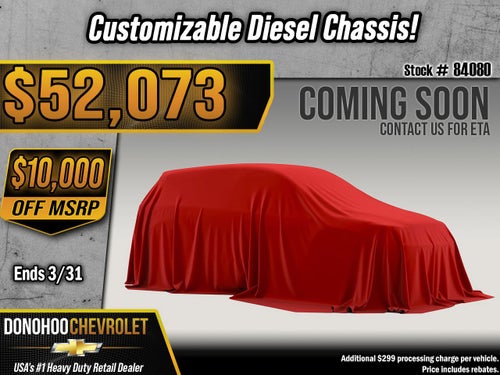 2025 Chevrolet Silverado 3500 HD Chassis Cab Work Truck