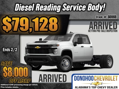 2025 Chevrolet Silverado 3500 HD Chassis Cab Work Truck