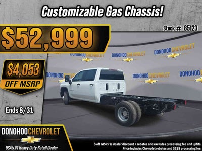 2026 Chevrolet Silverado 3500 HD Chassis Cab Work Truck