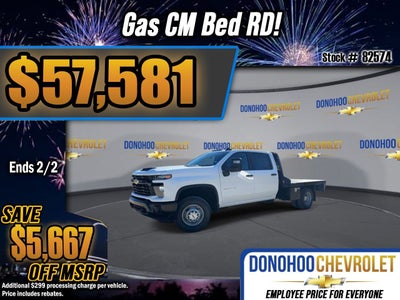 2026 Chevrolet Silverado 3500 HD Chassis Cab Work Truck
