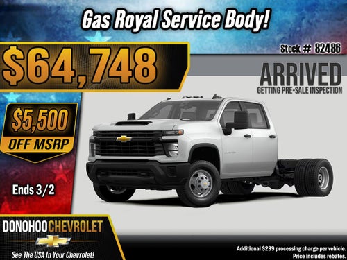 2026 Chevrolet Silverado 3500 HD Chassis Cab Work Truck
