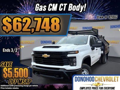 2026 Chevrolet Silverado 3500 HD Chassis Cab Work Truck