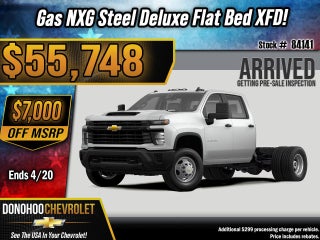 2026 Chevrolet Silverado 3500 HD Chassis Cab Work Truck