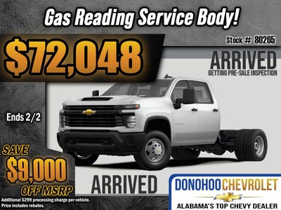 2025 Chevrolet Silverado 3500 HD Chassis Cab Work Truck
