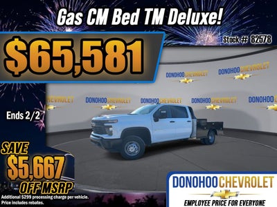 2026 Chevrolet Silverado 3500 HD Chassis Cab Work Truck