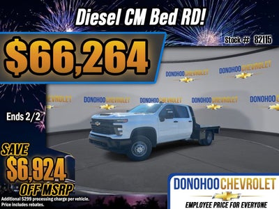 2026 Chevrolet Silverado 3500 HD Chassis Cab Work Truck