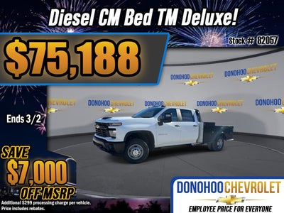 2026 Chevrolet Silverado 3500 HD Chassis Cab Work Truck