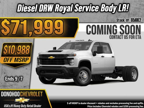 2026 Chevrolet Silverado 3500 HD Chassis Cab Work Truck