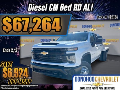 2026 Chevrolet Silverado 3500 HD Chassis Cab Work Truck