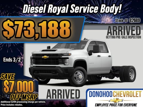 2026 Chevrolet Silverado 3500 HD Chassis Cab Work Truck