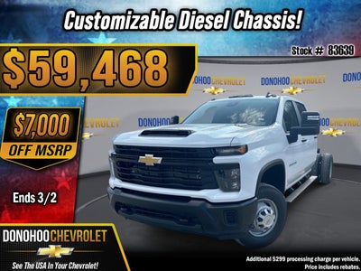2026 Chevrolet Silverado 3500 HD Chassis Cab Work Truck