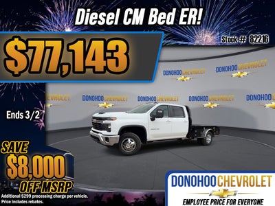 2026 Chevrolet Silverado 3500 HD Chassis Cab LT