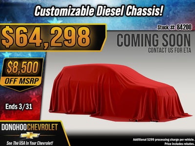 2026 Chevrolet Silverado 3500 HD Chassis Cab LT