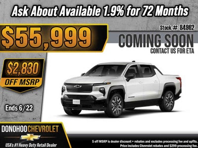 2026 Chevrolet Silverado EV WT - Standard Range