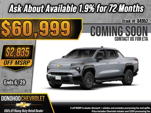 2026 Chevrolet Silverado EV LT - Standard Range