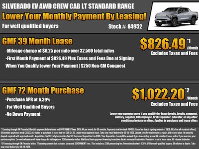 2026 Chevrolet Silverado EV LT - Standard Range
