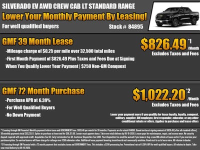 2026 Chevrolet Silverado EV LT - Standard Range