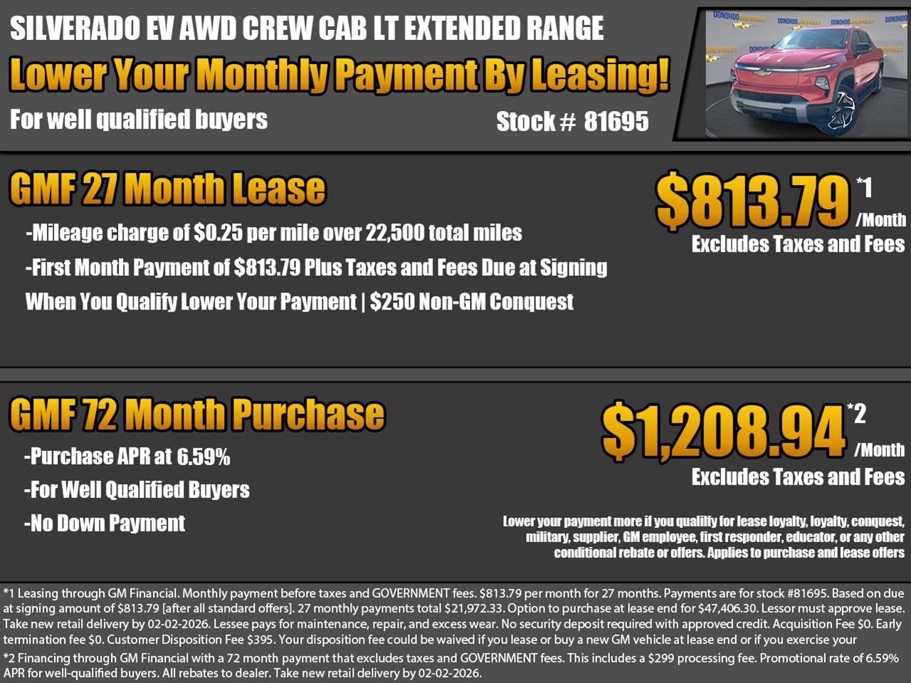 2026 Chevrolet Silverado EV LT - Extended Range