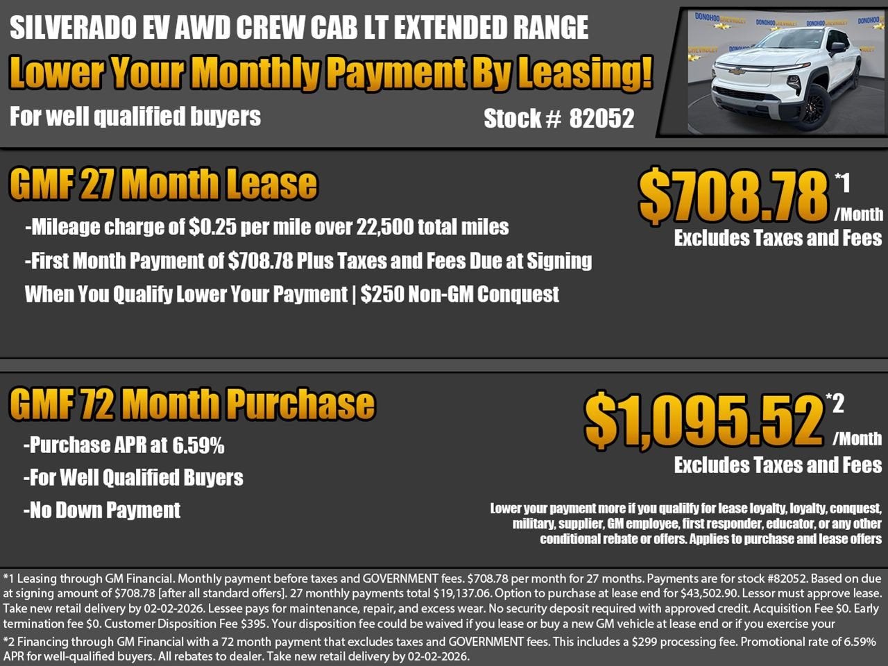 2026 Chevrolet Silverado EV LT - Extended Range