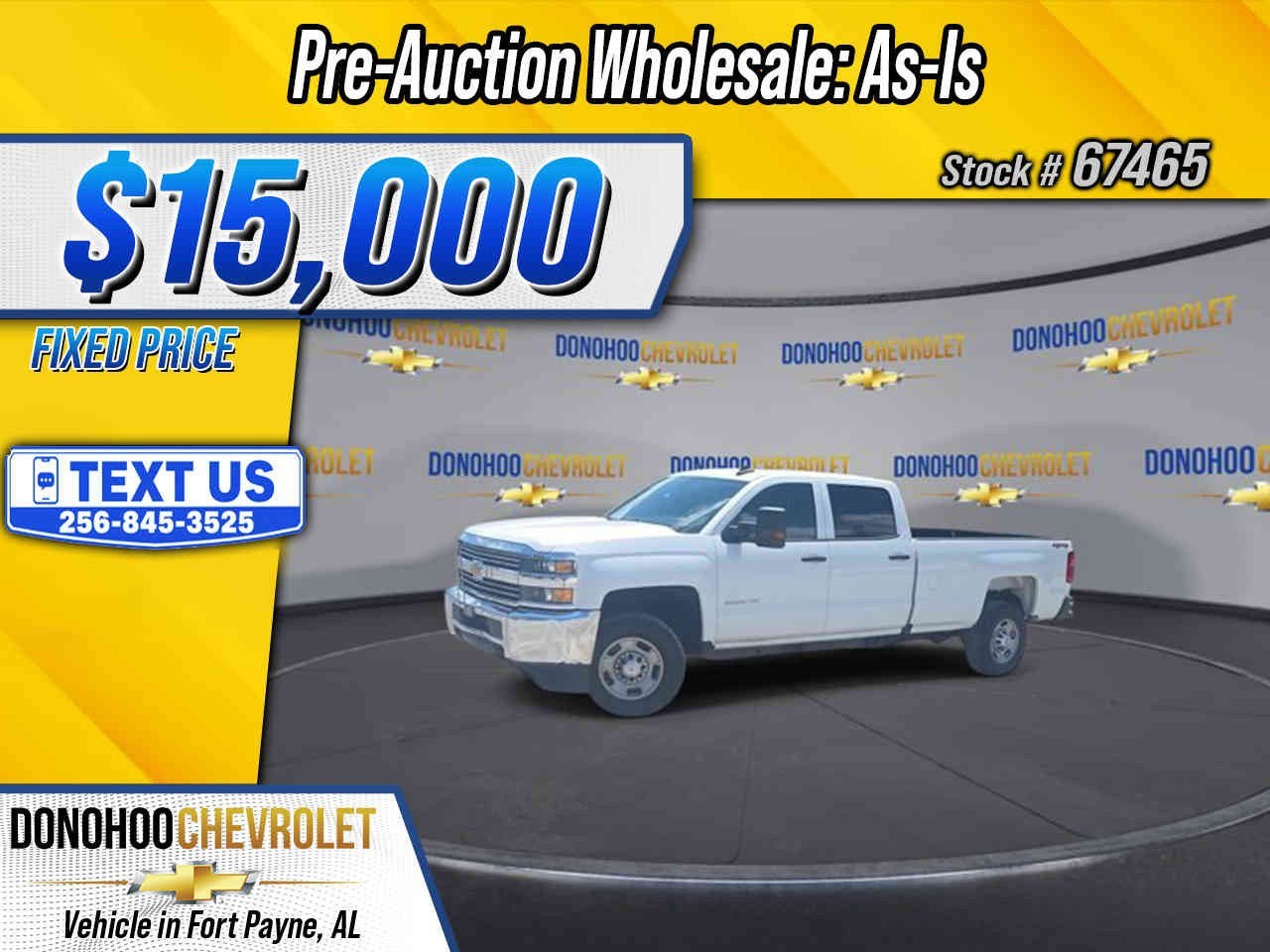 2018 Chevrolet Silverado 2500 HD Work Truck