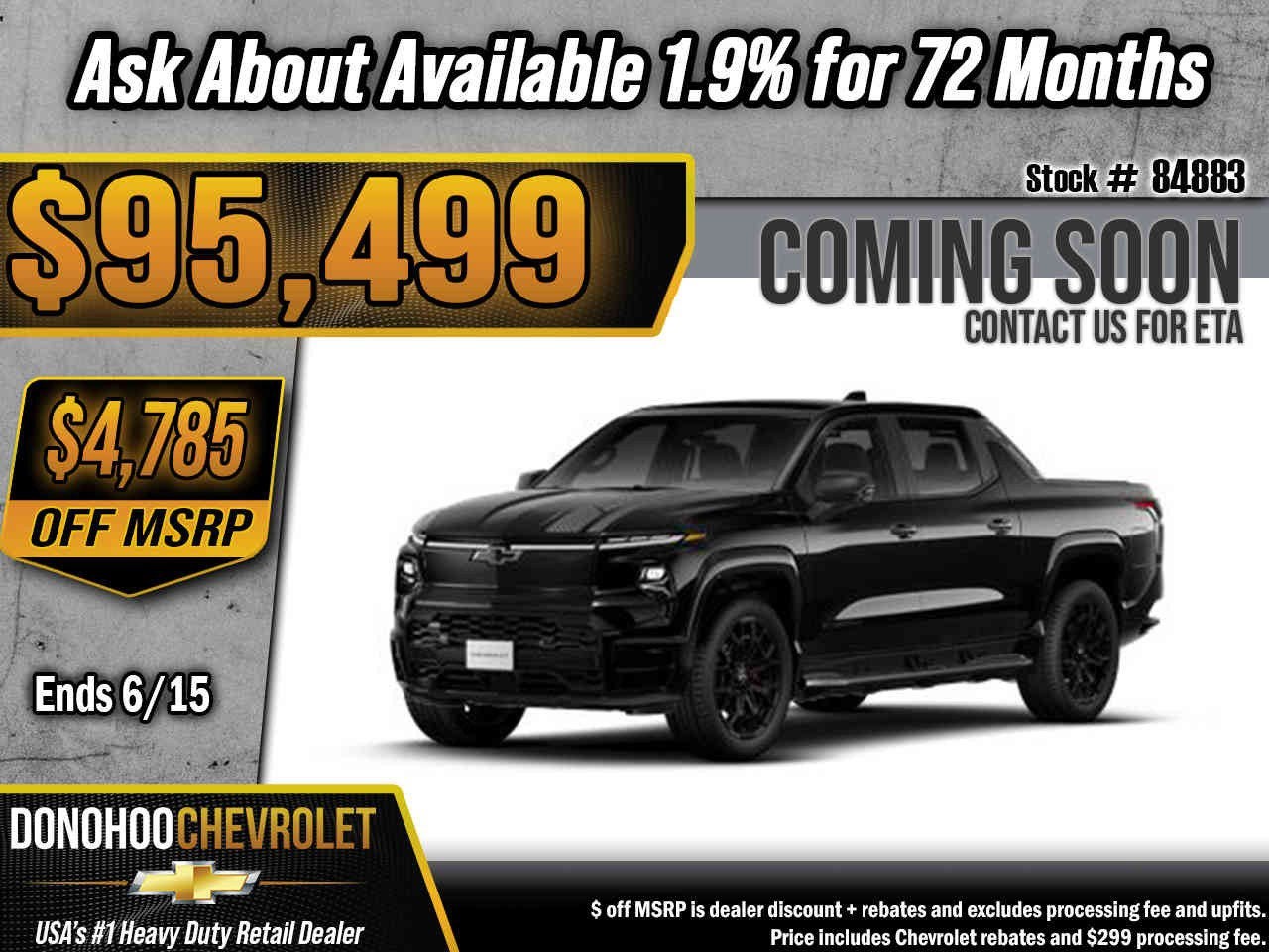2026 Chevrolet Silverado EV RST Stars and Steel Edition - Extended Range
