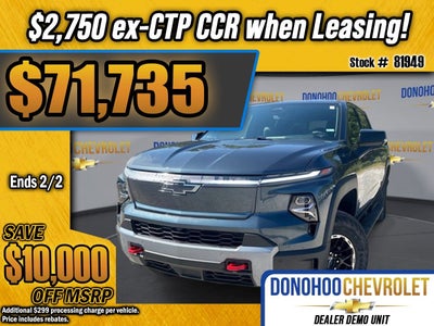 2026 Chevrolet Silverado EV Trail Boss - Extended Range