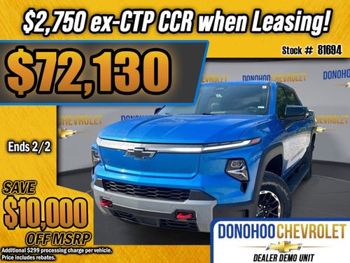 2026 Chevrolet Silverado EV Trail Boss - Extended Range