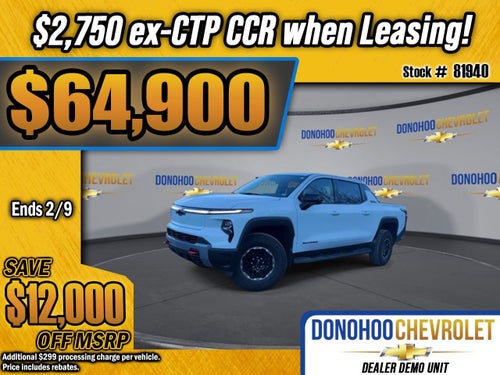 2026 Chevrolet Silverado EV Trail Boss - Extended Range