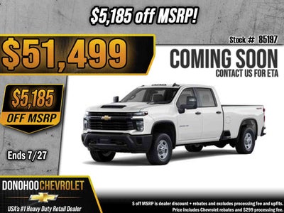 2026 Chevrolet Silverado 2500 HD WT