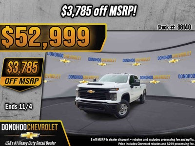 2026 Chevrolet Silverado 2500 HD WT