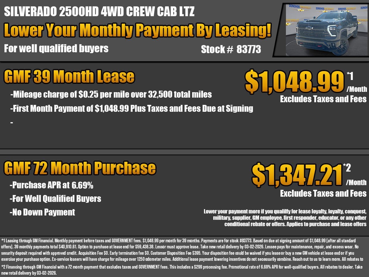 2026 Chevrolet Silverado 2500 HD LTZ