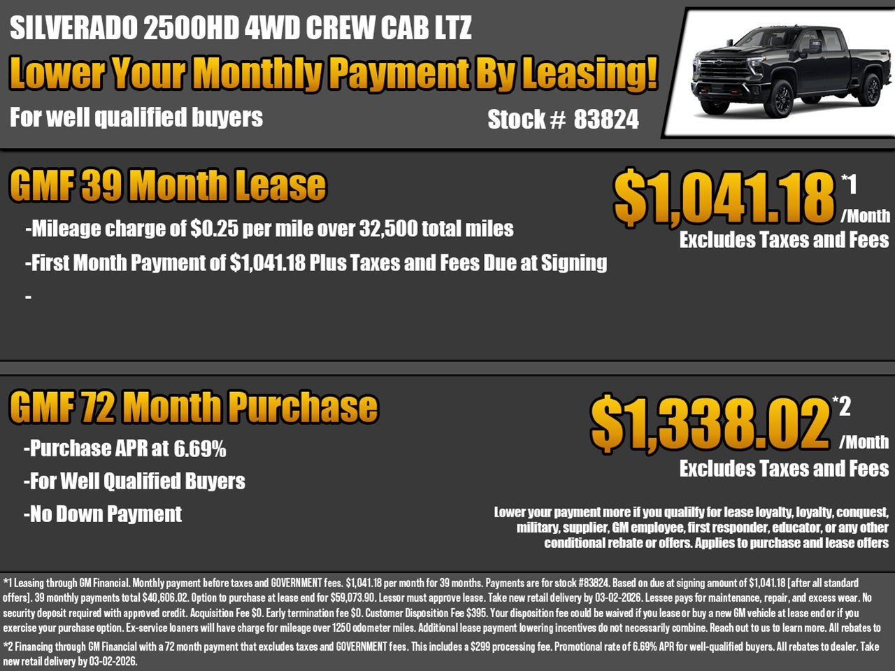 2026 Chevrolet Silverado 2500 HD LTZ