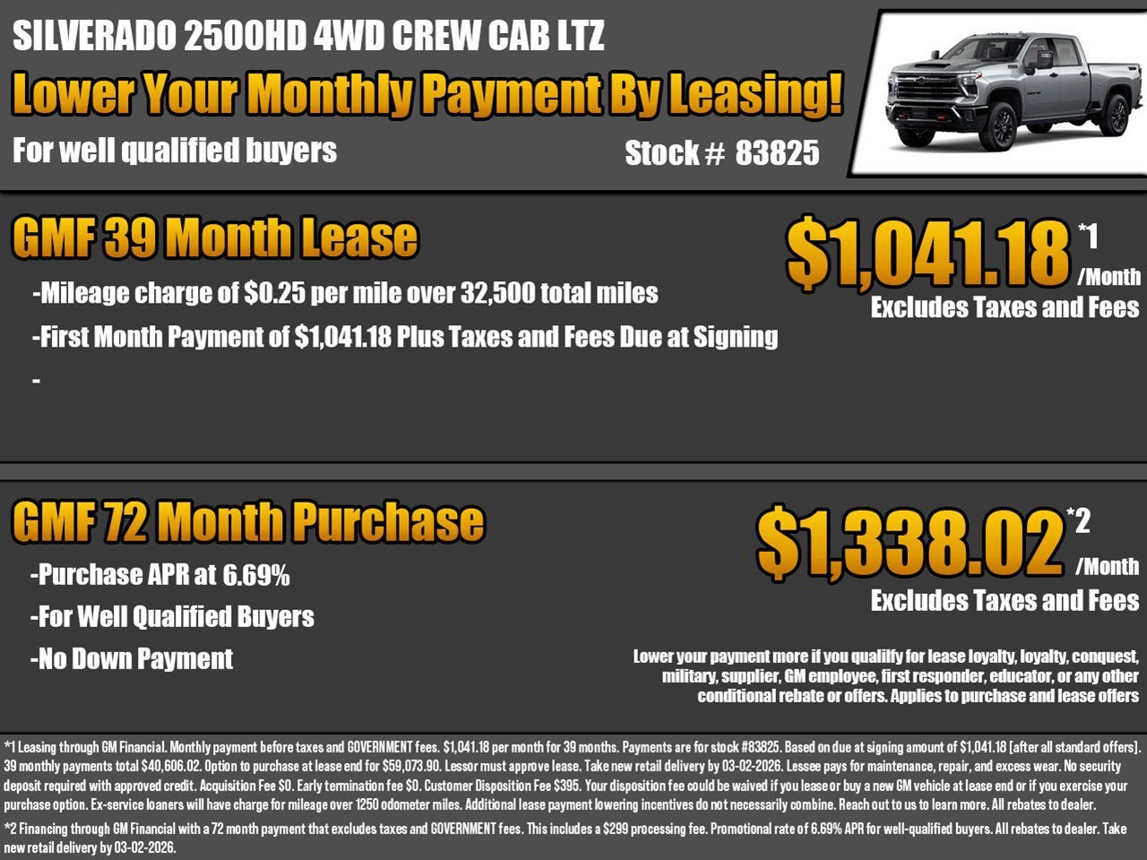 2026 Chevrolet Silverado 2500 HD LTZ